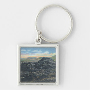 Idaho National Park Big Crater Rim Key Ring