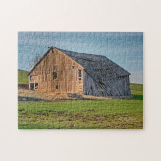 Idaho Palouse Old Barn Jigsaw Puzzle