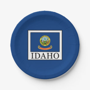 Idaho Paper Plate