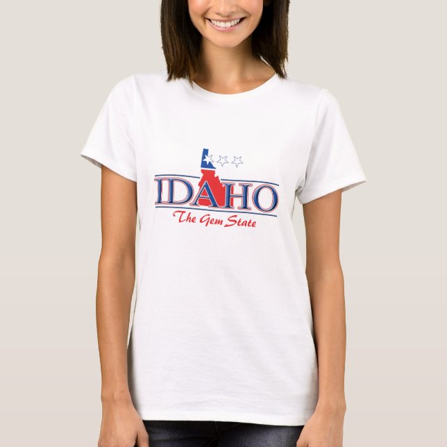 Idaho Patriotic T-Shirt (Front)