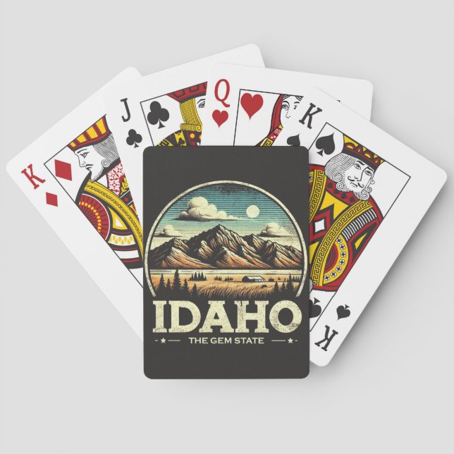 Idaho Playing Cards (Back)