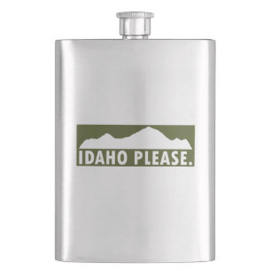 Idaho Please Hip Flask