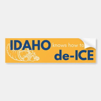 Idaho political bumper sticker