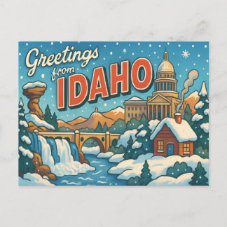 IDAHO Postcard