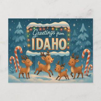 IDAHO Postcard