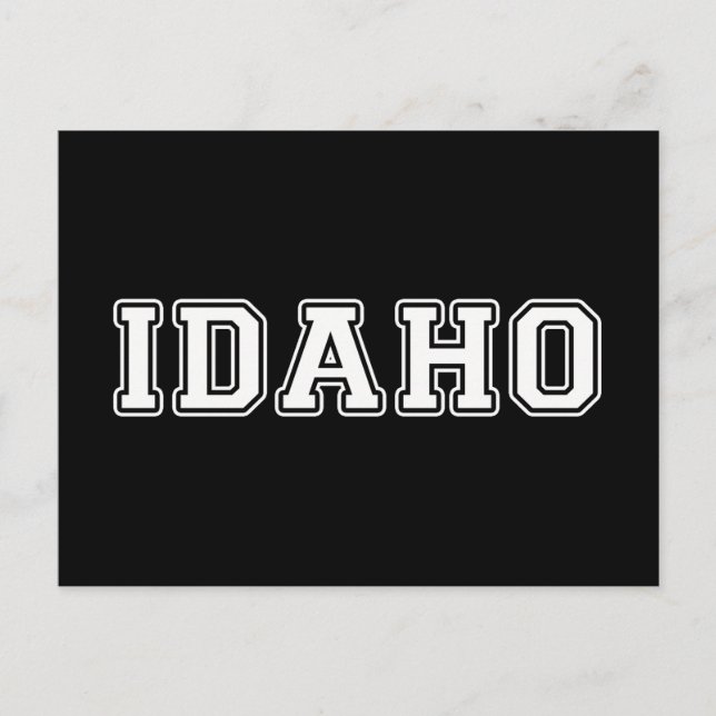 Idaho Postcard (Front)
