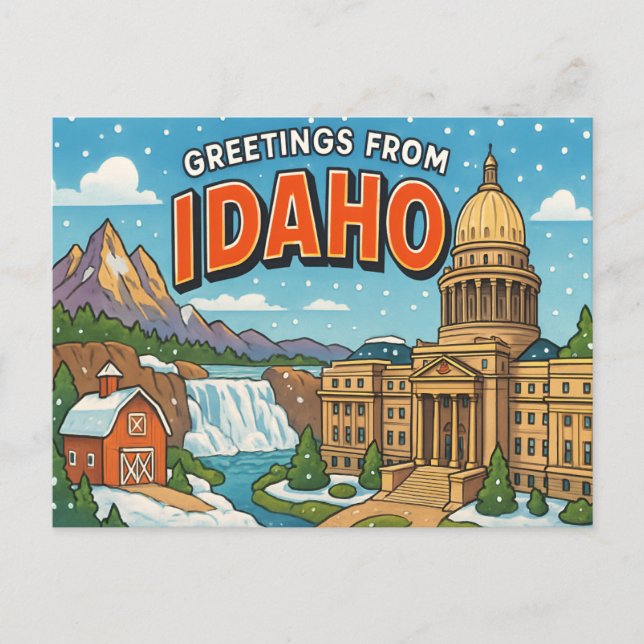 IDAHO Postcard (Front)