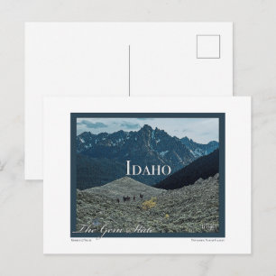 Idaho Poster Art Postcard