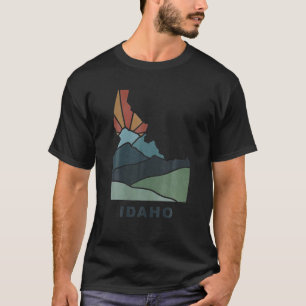Idaho Retro Vintage Classic Style ID Graphic T-Shirt
