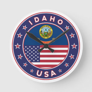 Idaho Round Clock