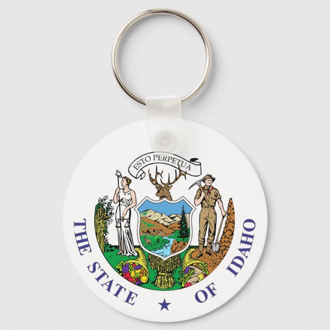 Idaho sign key ring (Front)