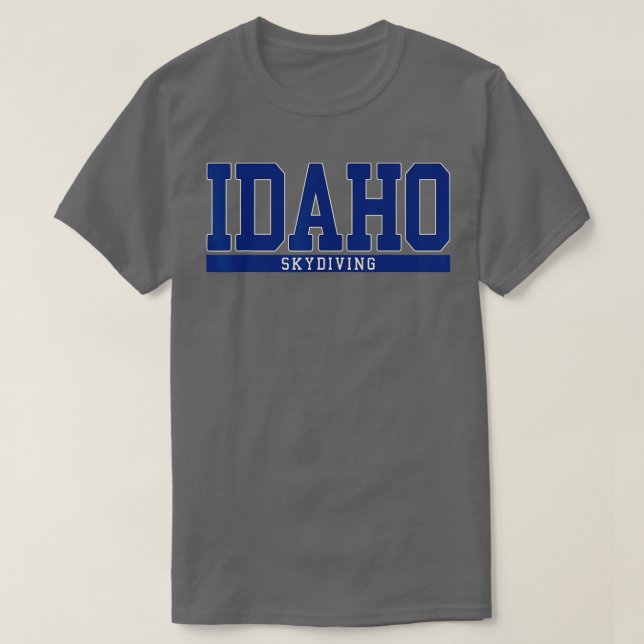 Idaho Skydiving  T-Shirt (Design Front)
