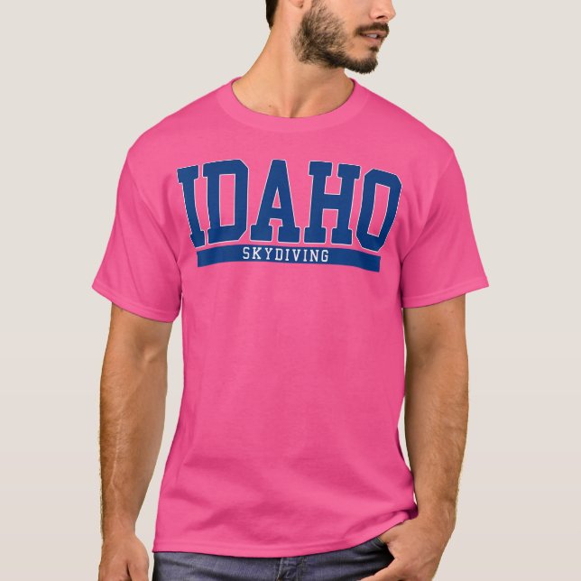 Idaho Skydiving T-Shirt (Front)