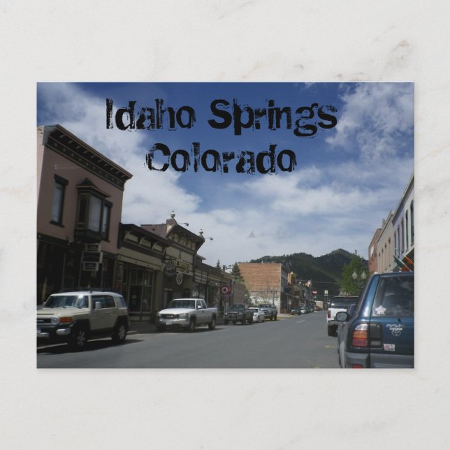 Idaho Springs Colorado Postcard (Front)