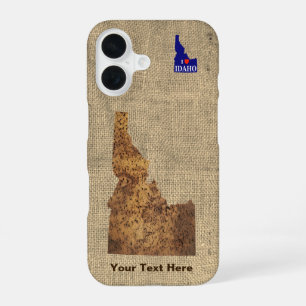 Idaho Spud Map iPhone 16 Case