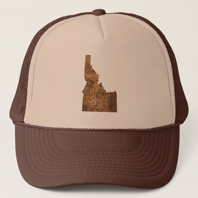 Idaho Spud Map Trucker Hat (Front)