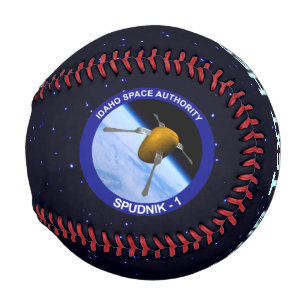 Idaho Spudnik Satellite Mission Patch Baseball