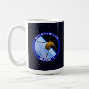 Idaho Spudnik Satellite Mission Patch Coffee Mug