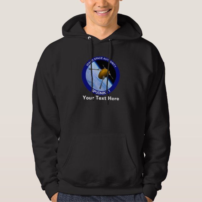 Idaho Spudnik Satellite Mission Patch Hoodie (Front)