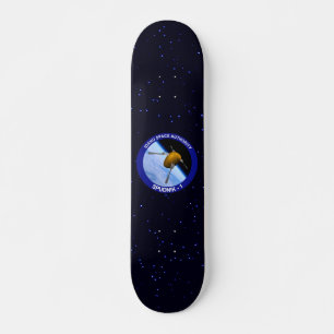 Idaho Spudnik Satellite Mission Patch Skateboard