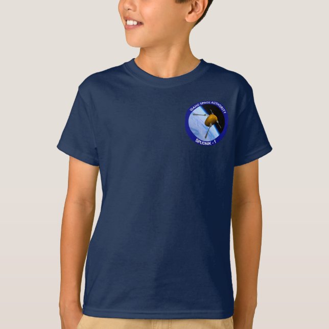 Idaho Spudnik Satellite Mission Patch T-Shirt (Front)