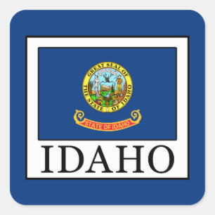 Idaho Square Sticker