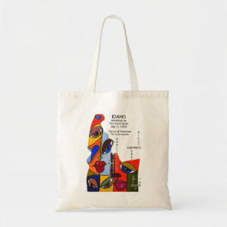 Idaho State Art by Deprise Tote Bag