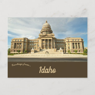 Idaho State Capitol in Boise Idaho Postcard