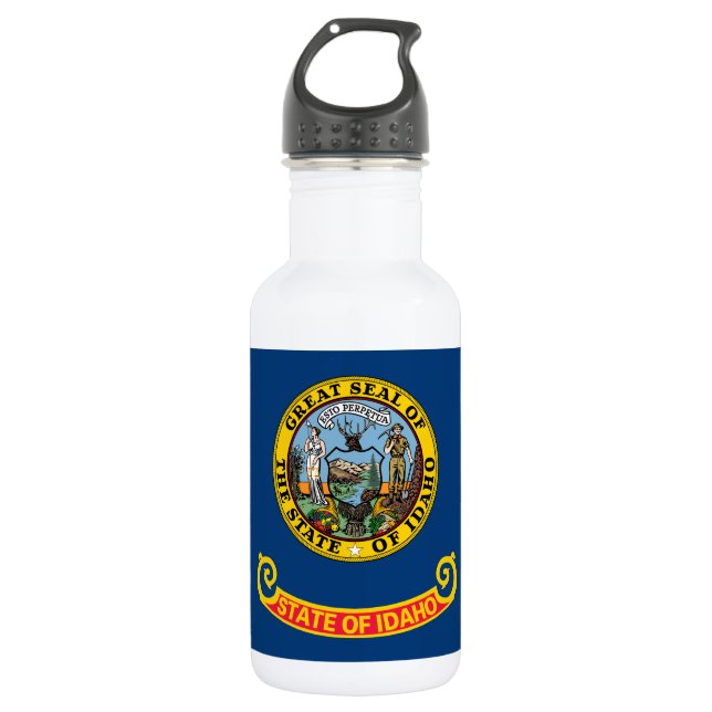Idaho State Flag 532 Ml Water Bottle (Front)