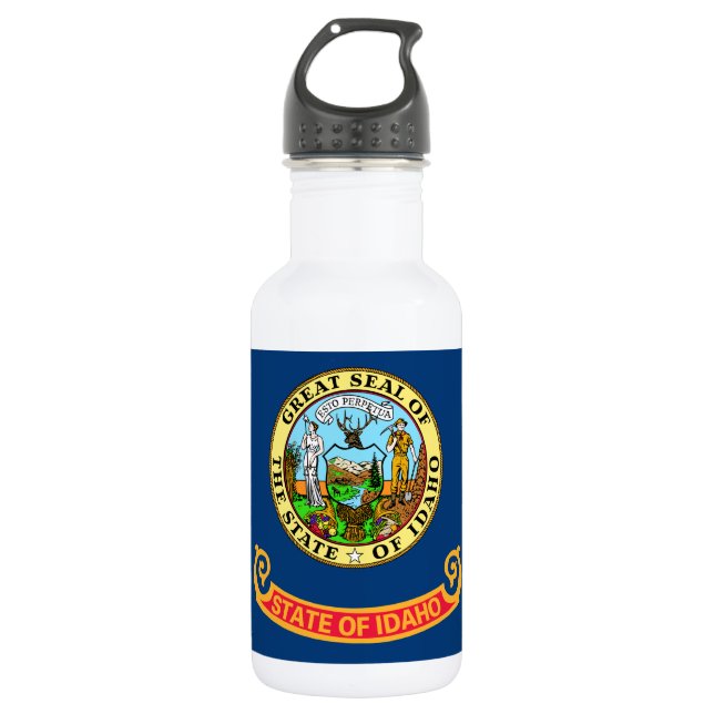 Idaho State Flag 532 Ml Water Bottle (Front)
