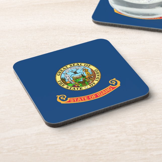 Idaho State Flag Coaster (Left Side)