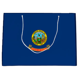 Idaho State Flag Design Large Gift Bag