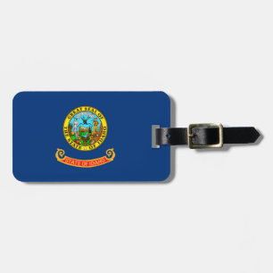 Idaho State Flag Design Luggage Tag