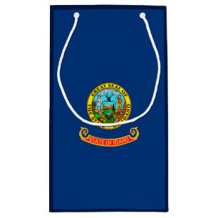 Idaho State Flag Design Small Gift Bag