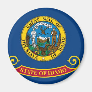 Idaho State Flag Magnet