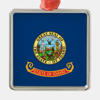Idaho State Flag Metal Tree Decoration
