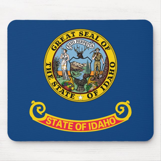 Idaho State Flag Mouse Mat (Front)