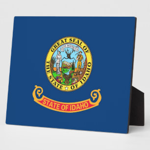 Idaho State Flag Plaque