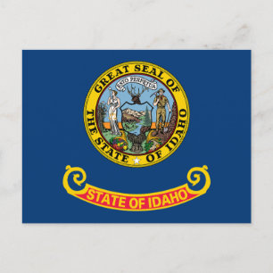 Idaho State Flag Postcard