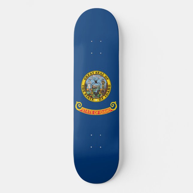 Idaho State Flag Skateboard (Front)