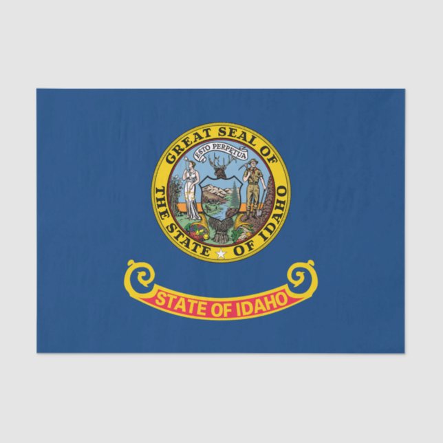 Idaho State Flag Tissue Paper (Front)