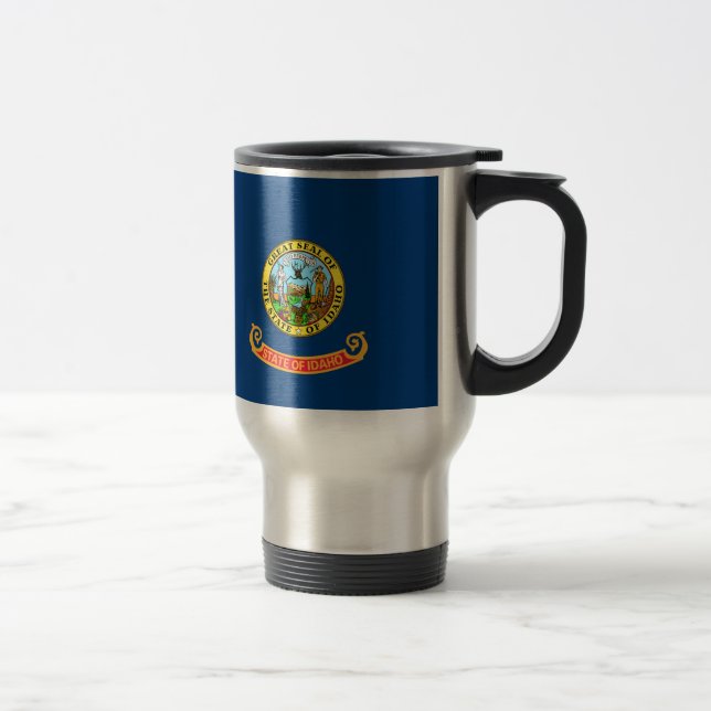 Idaho State Flag Travel Mug (Right)
