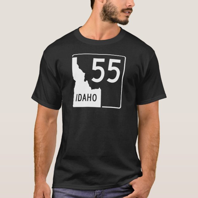 Idaho State Highway 55 T-Shirt (Front)