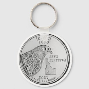 Idaho State Quarter Key Ring