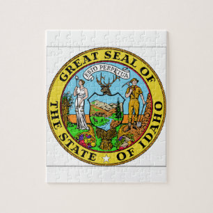 Idaho State Seal Jigsaw Puzzle