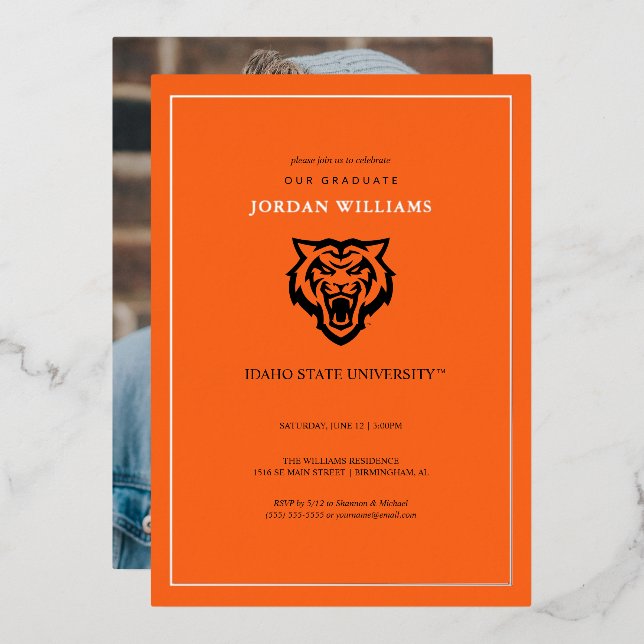 Idaho State University Bengals Spirit Design (Front/Back)