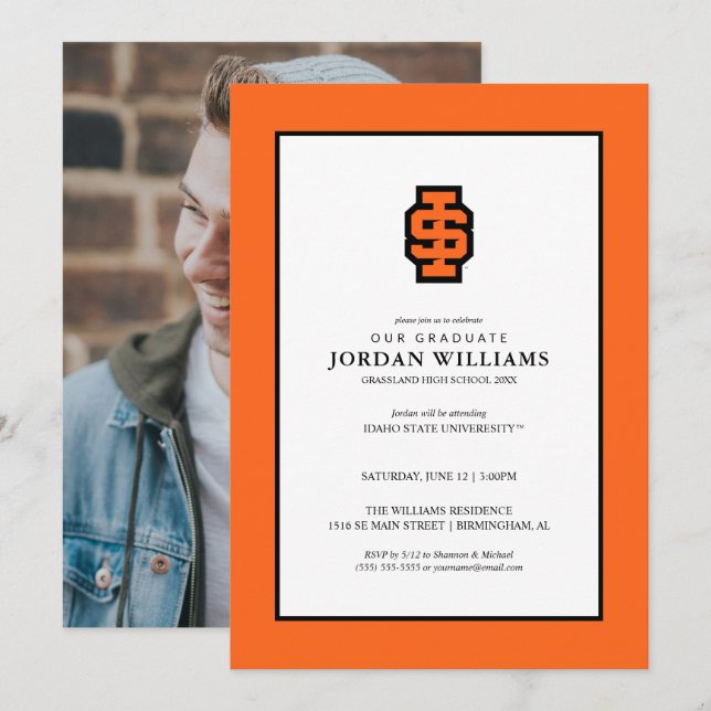 Idaho State University Bengals Spirit Design Announcement (Front/Back)