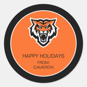 Idaho State University Bengals Spirit Design Classic Round Sticker