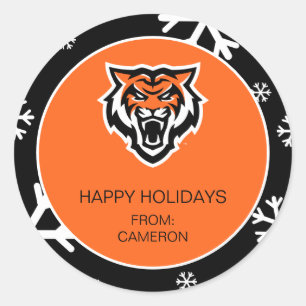 Idaho State University Bengals Spirit Design Classic Round Sticker