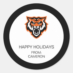 Idaho State University Bengals Spirit Design Classic Round Sticker